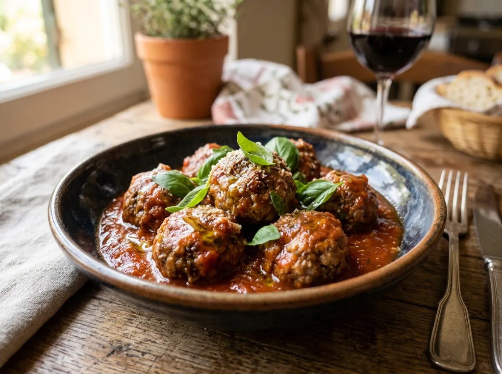 Polpette al sugo per tutta la famiglia